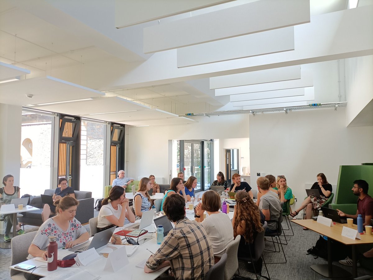 Fab week at the #eseh2022 summer school - lots of watery chats and settings!