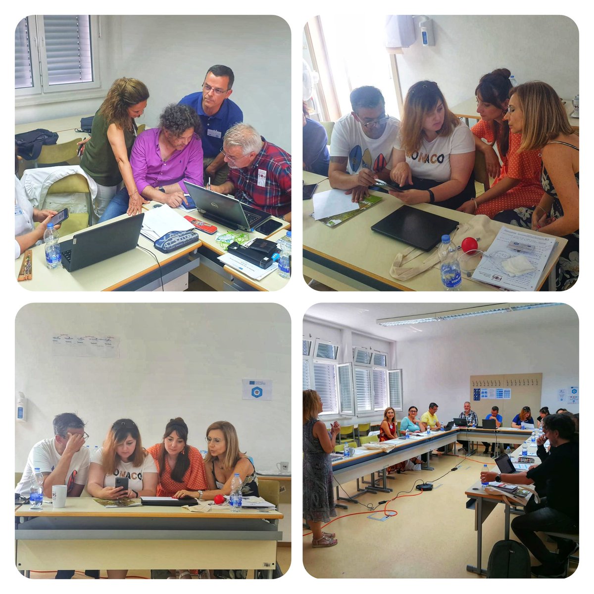 Türkiye Ulusal Ajansı tarafından desteklenen Müdürlüğümüzce yürütülen KA2 Erasmus projesi kapsamında Slovenyada 1.LTT faaliyetinin ilk 2 günü,proje ortakları İngilizce dersi kazanımları doğrultusunda hazırlanan oyunlaştırılmış ders planlarını incelediler <a href="/ulusalajans/">Türkiye Ulusal Ajansı 🇹🇷 Turkish NA</a> <a href="/Trabzon_MEM/">Trabzon İl Millî Eğitim Müdürlüğü</a>