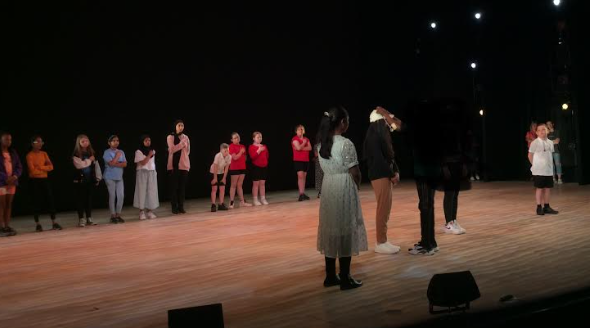 BPrimary's tweet photo. After smashing their technical rehearsal, Drama Club took the main stage at the Rep to perform their piece for the Uncommon Riches Festival.  They were amazing!
 @robertjamesbeck  @ElliotFndtn #Birmingham2022  #birminghamreptheatre https://t.co/qrqzOefB37