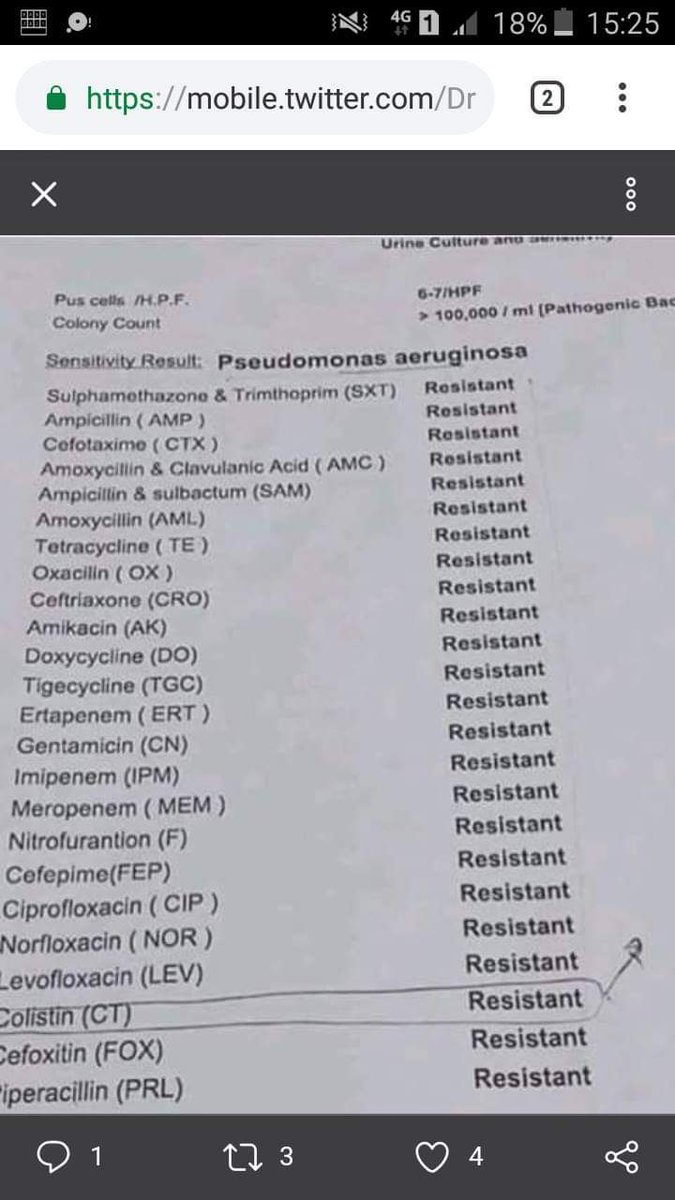 Muhib998's tweet photo. Very tough time ahead of us
#Antibiotic_resistance_in_KP_Pakistan https://t.co/6QQPJIrW5z