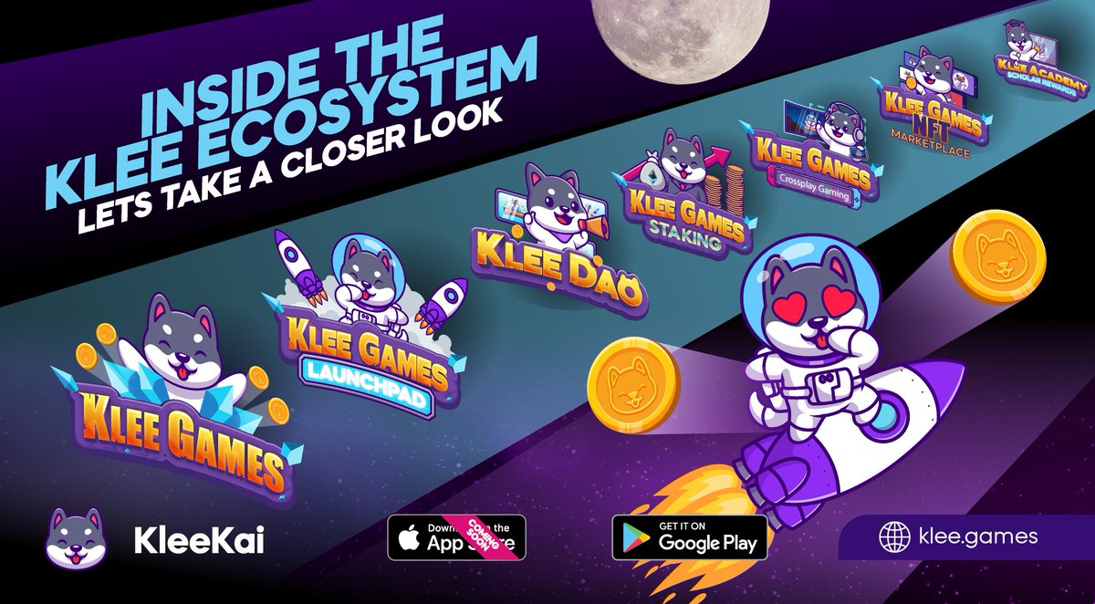 KleeKaiETH's tweet photo. We are excited for $KLEE ๐ฅ๐
Which one are you more excited for?๐
Read more about our ecosystem below โฌ๏ธโฌ๏ธ
https://t.co/qOze3T2ww0
#KleeNation #KleeGames #KleeLaunchPad #KleeDAO #KleeStaking #KleeNFT #KleeScholar https://t.co/1EdZXoGgHs