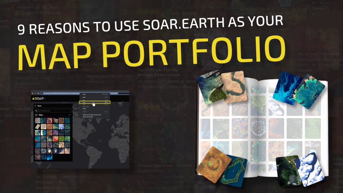 SoarAtlas's tweet photo. Uploading a map to your account lets you easily share it with anyone, without them having to download a huge file. They don’t even have to be a user to see it! Find out why you need to use https://t.co/yOQ7v9hiSe as your map portfolio. 🗺️

Article 👉: https://t.co/i7RJK2IMP0 https://t.co/vyshdSVD8j