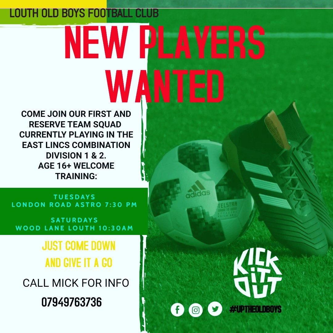 Louth_FC's tweet photo. Please give this a share π΄β«
#uptheoldboys #seniors #sharingiscaring #lincsfc #grassroots #football #louth https://t.co/JjG6sJDgP1