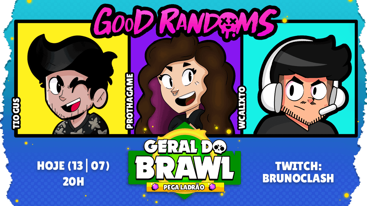 prothagame's tweet photo. É HOJE!! Confirmada para 3ª Etapa do #GeralDoBrawl22 - Pega Ladrão 🤩
Espero que estejam lá torcendo por mim! #TeamTha
📆 13 e 14/07
⏰ 20:00H https://t.co/mus6b7c6rg