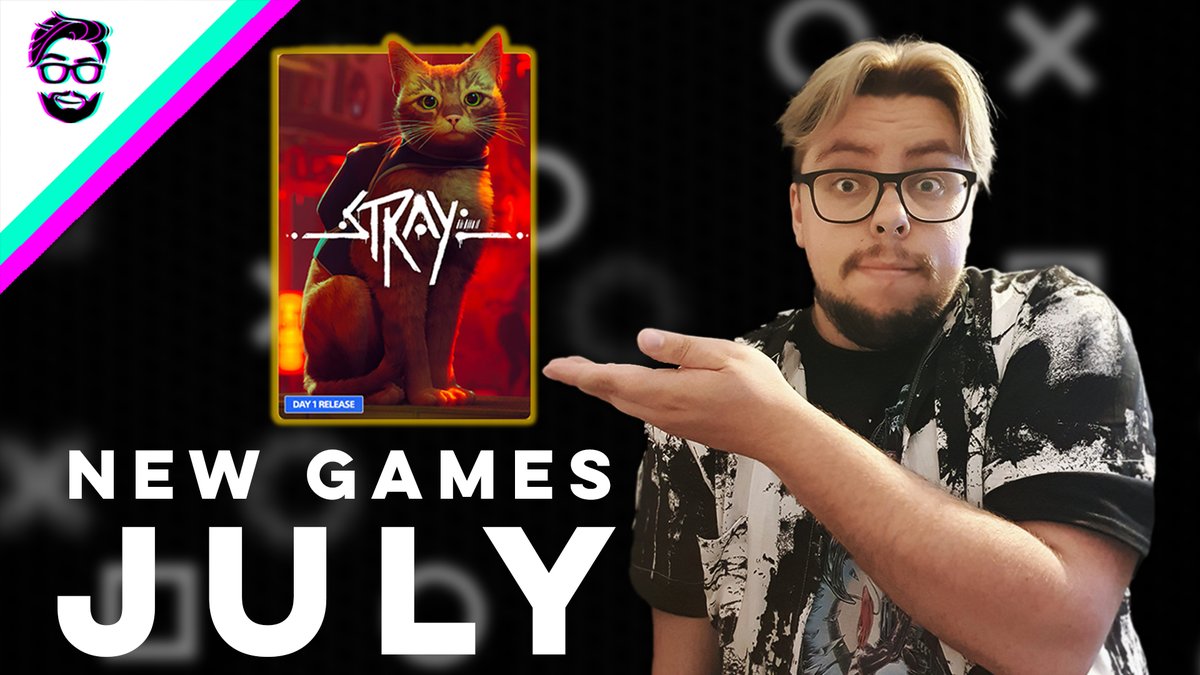 VoidTheory_'s tweet photo. *SURPRISE UPLOAD*
New July games detailed, new camera and more!
📺https://t.co/eHy1pm3sYy
What game are you excited for? let me know in the comments.
#PSPlus #Playstation #PS5 #Stray #PSPlusJuly https://t.co/bcRZFE1KGb