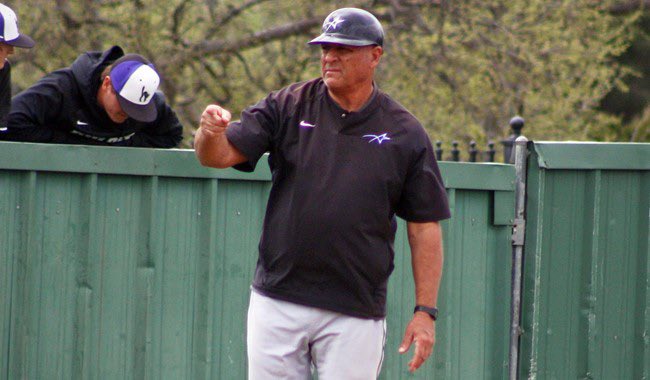 FungoTalkPod's tweet photo. Baseball lost an absolute legend today. Oklahoma City University HC Denny Crabaugh passed away today. A 2015 ABCA Hall Of Fame inductee, Crabaugh has led the Stars to the most wins in the NAIA since 1992. Prayers to his family and the OCU family 🙏 R.I.P. 

@NAIABall @ocustars https://t.co/pthTvW3kYv