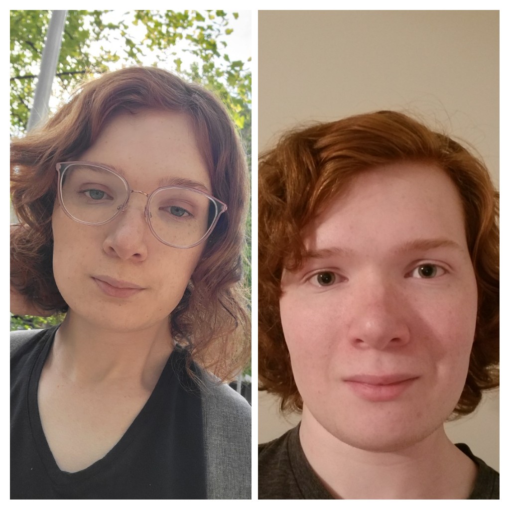 ashfish0202's tweet photo. Can't believe how far Ive come from a year or so ago, living my best life #trans https://t.co/bG37T9gqUh