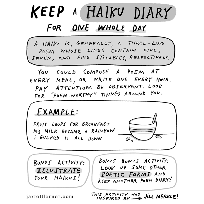 theartofed's tweet photo. How to Prioritize Joy and Other Words of Advice From Author and Illustrator Jarrett Lerner https://t.co/kl441o1zdA https://t.co/0TZJrwXSm9