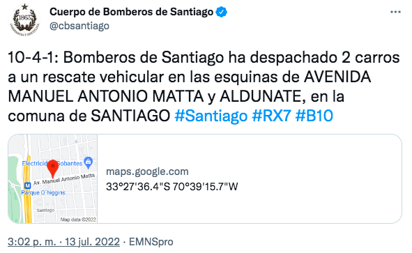 Lmpanchox's tweet photo. ¿¡Qué onda la esquina de Av. Matta con Aldunate!?
Dos choques idénticos el mismo día, 8:33 hrs. uno y otro a las 3:02
@CentralCBS @cbsantiago @Muni_Stgo https://t.co/9oIQ7CrYva