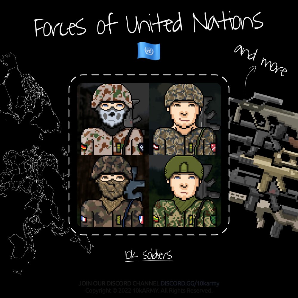 🇺🇳 Forces of United Nations on #Solana