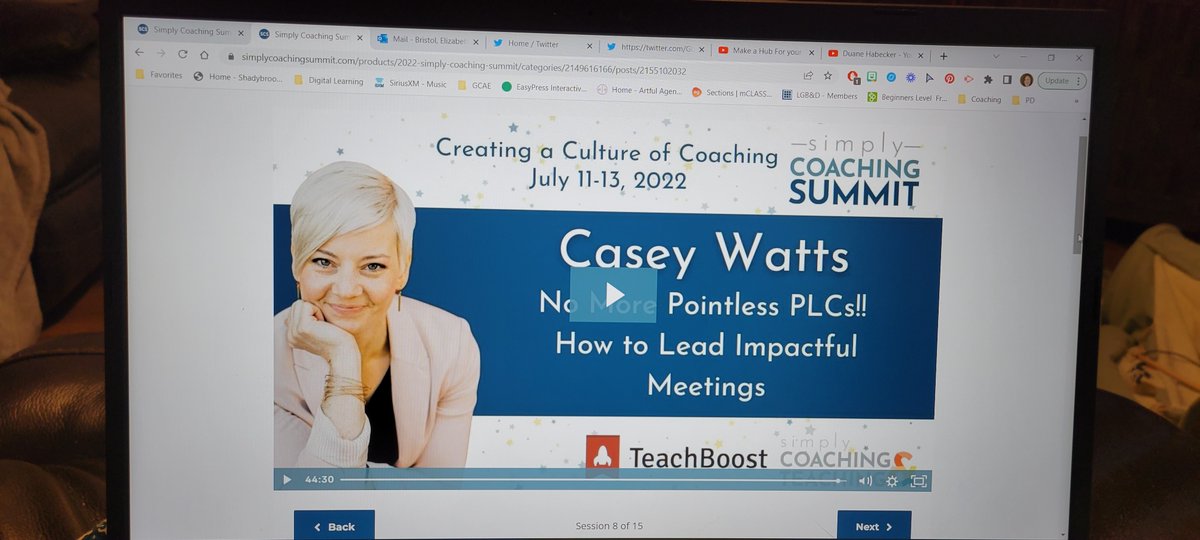 BethBristolEDU's tweet photo. Spending some time learning about the best ways to perform in my new role as a Curriculum Facilitator. My number one priority will be providing SUPPORT for teachers and creating EFFICIENT processes. #simplycoachingsummit @catchupcasey @smventura @SparklyNotebook https://t.co/beRe3dcnjO