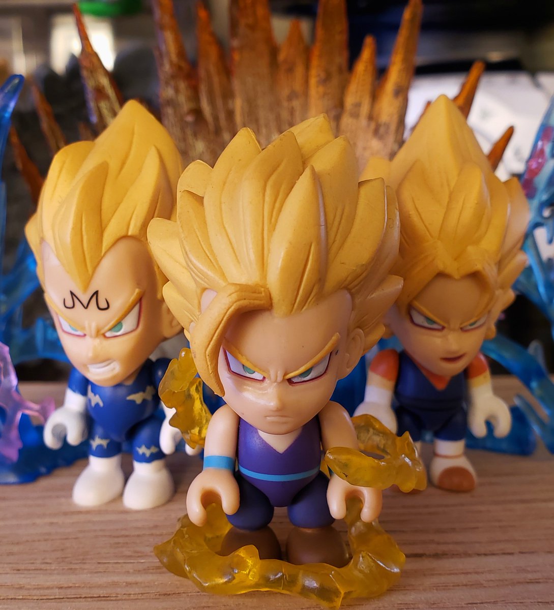 TokuToy_Impact's tweet photo. Dragon Ball Minifigure Collection
- SSJ2 Gohan
- SSJ Vegetto
- Majin Vegeta
by Unifive (ca.2003)
These nearly 20 year old figures were actually part of a Dragon Ball revival at the time.
Now it's 2022, and they're vintage!
#DragonBall #Unifive
#ToyPhotography #ドラゴンボール https://t.co/H5VTsDOycz