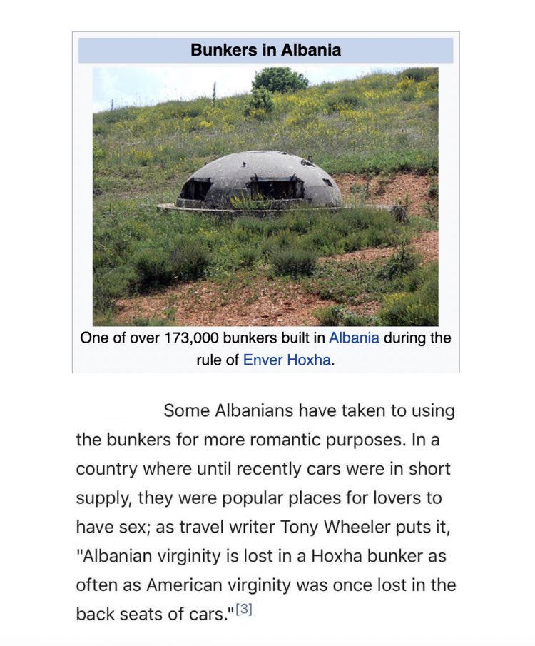 what if we kissed in one of the abandoned bunkers in Albania