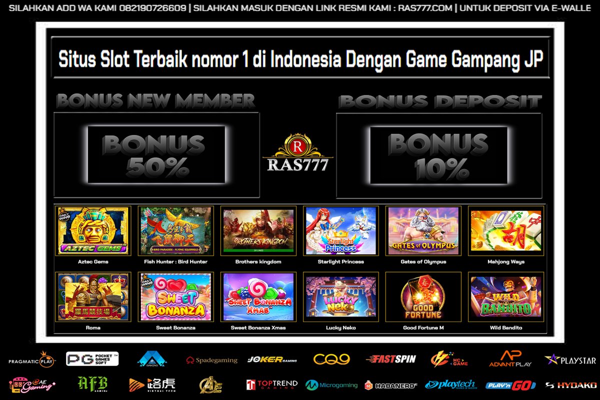 WIDIRISWANTO2's tweet photo. daftar situs slot gacor dan slot roma 
situs slot ras777 adalah situs slot gacor dan terpercaya
#ras777 #slot777 #slotgacorhariini #slotgacor #daftarslotgacor #slotonline #slotroma https://t.co/7OSvcqmO7G