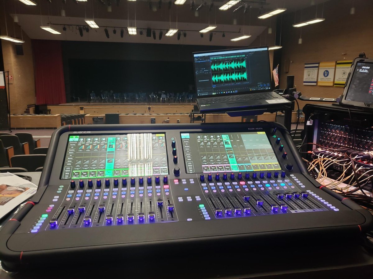 NRCSDistrict's tweet photo. Can You Hear Me Now??? Good.🎤🎥🔊

Here in North Rockland, we are rockin’ &amp; rollin’ with our new soundboards at #NRHS and #Fieldstone. https://t.co/rRhNfnyD8h