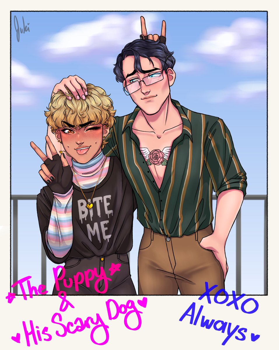 noceda_owl's tweet photo. BIIIIIIIG SHOUTOUT TO @lightmode_juki FOR THIS AMAZING COMM OF NIGHTOWL AND QUEST !!!~ IT TURNED OUT A MILLION TIMES BETTER THAN I EVER COULD HAVE HOPED OR IMAGINED :D THANK YOU I ADORE IT SO MUCH <3
#BloomingPanic https://t.co/ClYowYuG0n