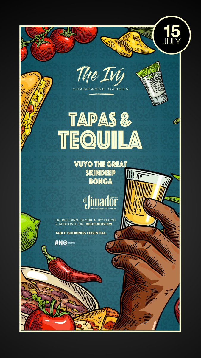 VuyoTheGreat's tweet image. Ending off the week with some tapas &amp;amp; tequila this Friday 😃 

Hope your livers are ready gents @_Bonga @SkindeepJD 

#TheOneAndOnlyExperience