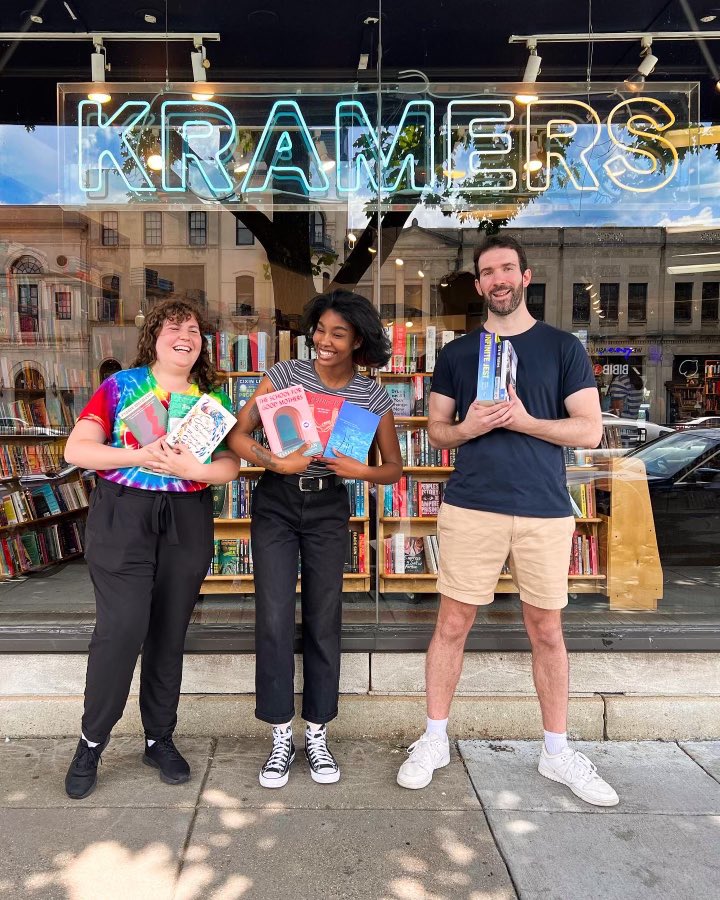 How do we say this “politely”: eff amaz*n. Characterless corporate conglomerates can never take the place of small bookstores w/ real people who care about u and what you’re reading. @Bookshop_Org is fighting the good fight & offering free shipping all day bookshop.org/shop/kramers