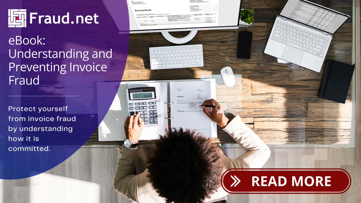 Fraud_net's tweet image. Did you know one of the major hotspots of fraud for enterprises is an email inbox? With #invoicefraud on the rise, comprehensive fraud protection is more important than ever. Learn how to prevent invoice fraud by revisiting our eBook: bit.ly/3PomuaX

#emailfraud