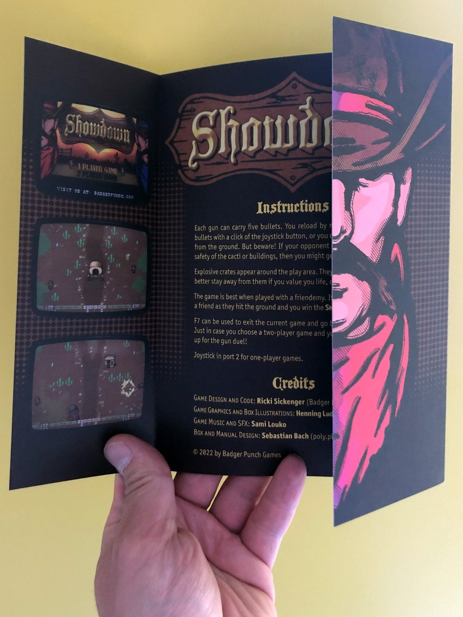 Showdown (C64) by Badgerpunch Games, Henning Ludvigsen