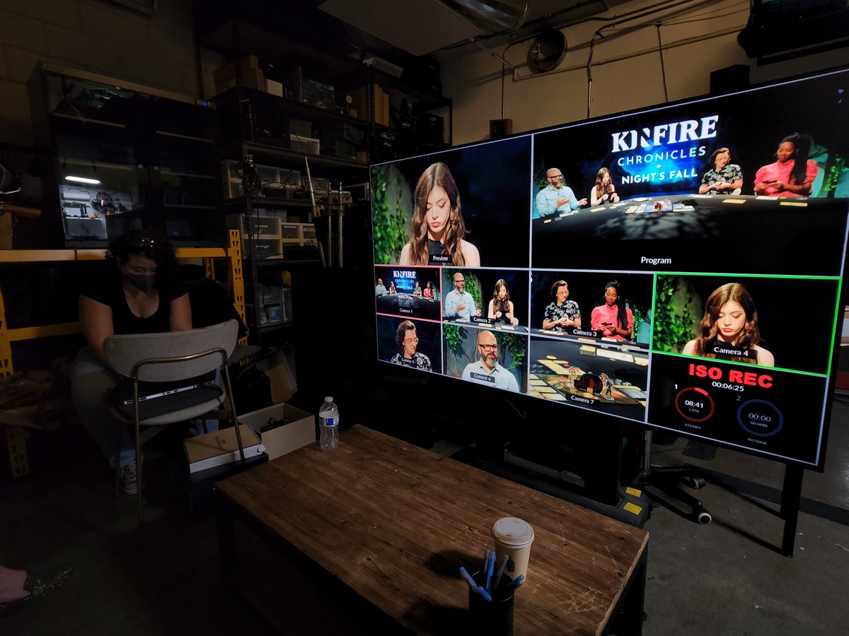 For real, we go all out.

Hit us up for all your #ttrpg or #boardgames shooting needs!