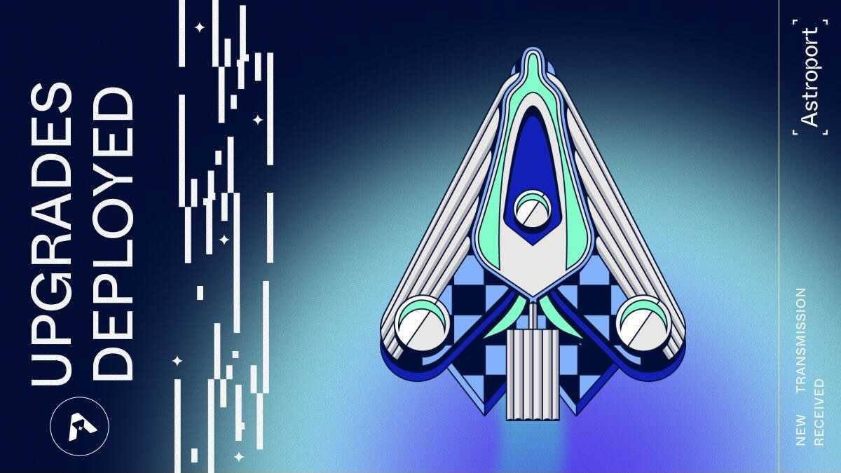 astroport_fi's tweet photo. 🛰️ UPGRADES DEPLOYED

✦ Governance for the pisco testnet has been activated
✦ Added support for single-sided liquidity on Stableswap pools
✦ Fixed tooltip bug not showing on Android

Beam aboard now: https://t.co/MREcYJz5QZ https://t.co/ZhBHZiefjE