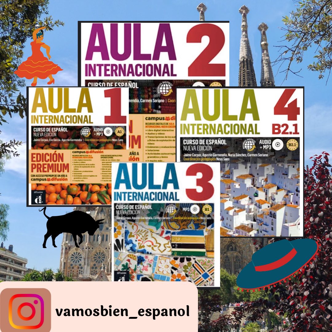 vamos_espanol's tweet photo. 🇪🇸Yoğun talep üzerine iletiyi yeniden güncelliyorum.
Hesebı takibe alıp iletiyi RT eden herkese İspanyolca Aula 1-2-3-4 kitap seti dosyası gönderiyorum.Bir el atıverin lütfen @tapinaksahaf @NurayOnoglu @genperisi @YusufKenan_ @yazilama @ispanyafutbol @aliemrededeoglu https://t.co/Tfy1drWYAa