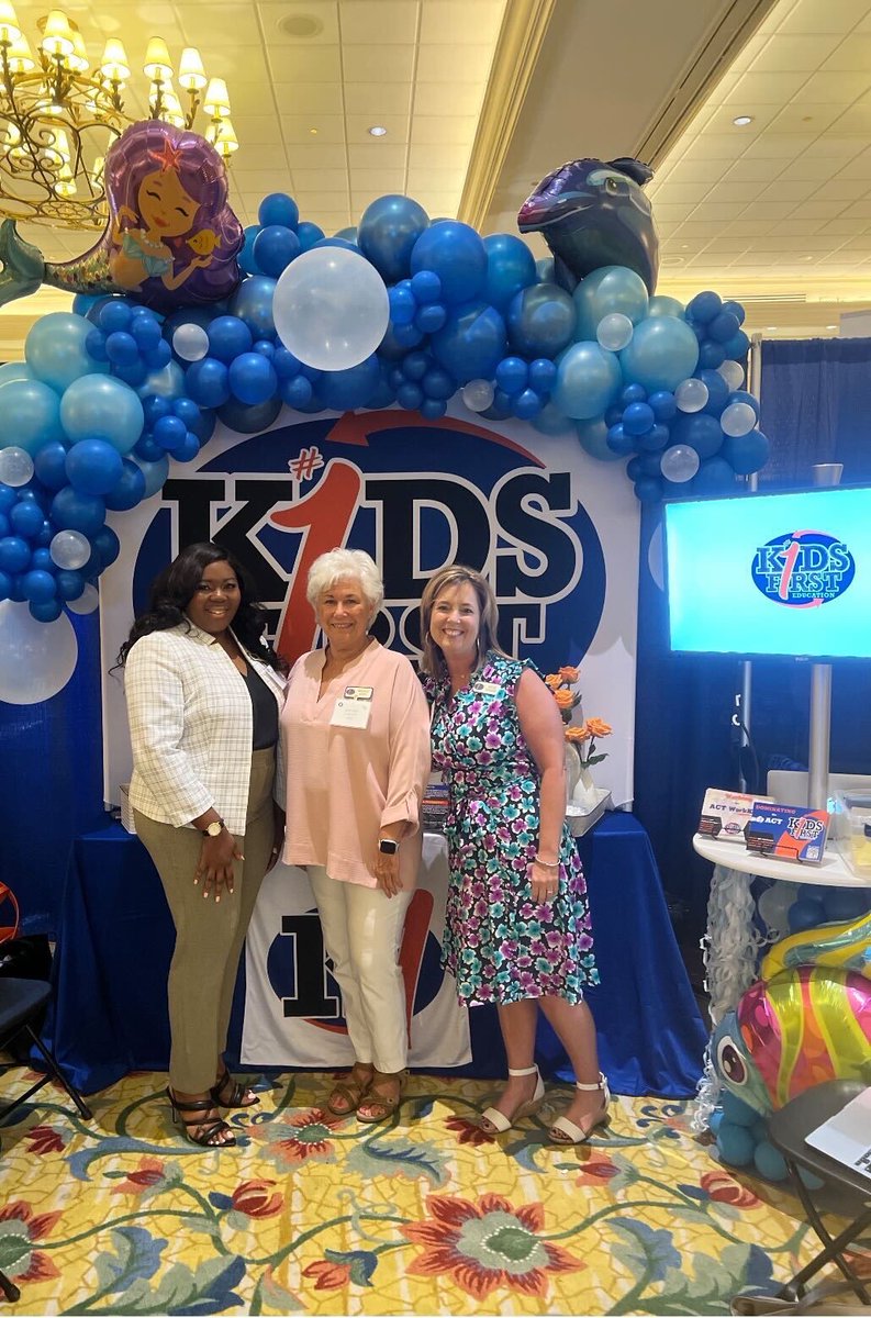 K1Education's tweet photo. #KidsFirst Vice President of Educational Services, Cellie Scoggin, MS Division Director of Educational Services, Dr. Shawnese Herrington, and Marketing Director, Regina Ginn, are so excited to visit with all of our friends at the MASS Conference. Stop by our booth to “sea” us! https://t.co/5CtnWxtV1v