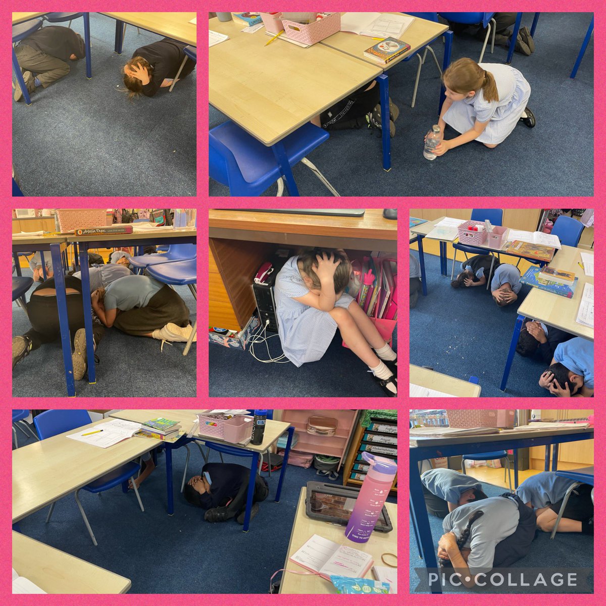 MissGreenhalgh2's tweet photo. Today, 3G were learning about earthquakes in Geography. We looked at how the tectonic plate boundaries correlated with earthquake sites. We looked at how to stay safe and practised it! https://t.co/rwuRPU418z