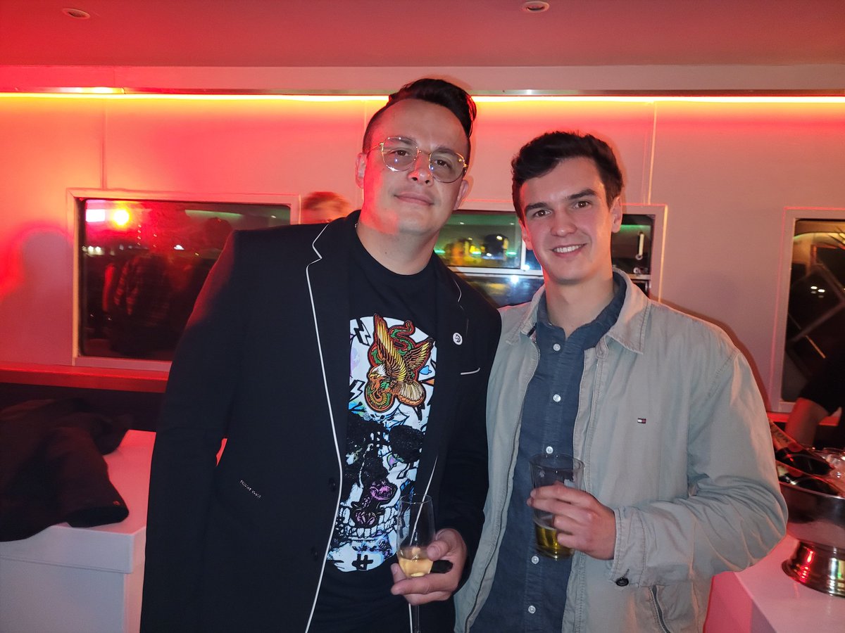 Still thankful towards <a href="/deacix/">Sergej Kunz</a>, Co-Founder <a href="/1inch/">1inch</a> for throwing a baller party on a 3-story boat in Amsterdam full of blockchain professionals. Had very inspiring conversations that night.