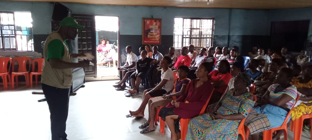 While we talk about mega issues within the polity, there are little other issues in smaller spaces like Bundu Ama community, an urban slum in Port Harcourt city, where we had an awareness/sensitization on violence against women and children (VAWC) today.
