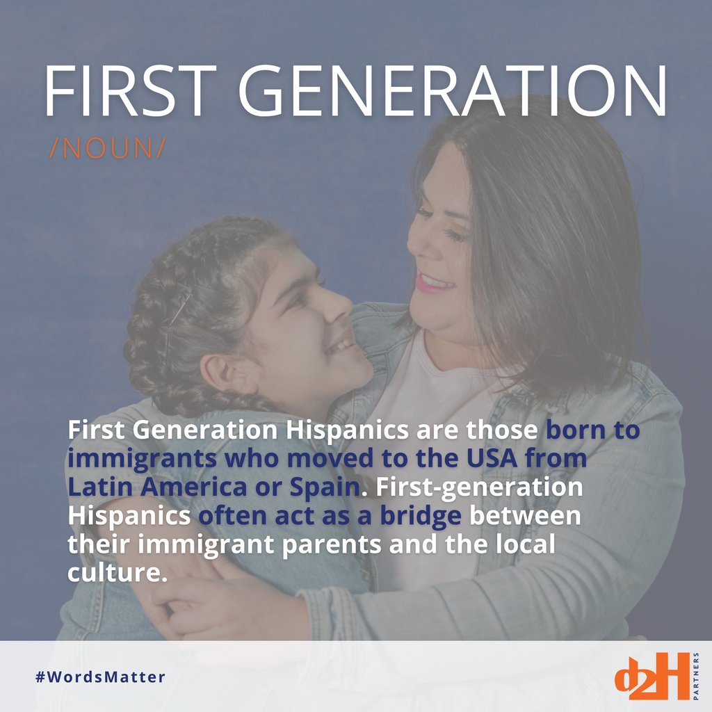 d2hispanic's tweet photo. Understanding the Hispanic American audience means recognizing the diversity of our community including the generational differences. d2H is a mix of immigrants and 1st generation Hispanic Americans. We get it. https://t.co/D64tOd7llB
