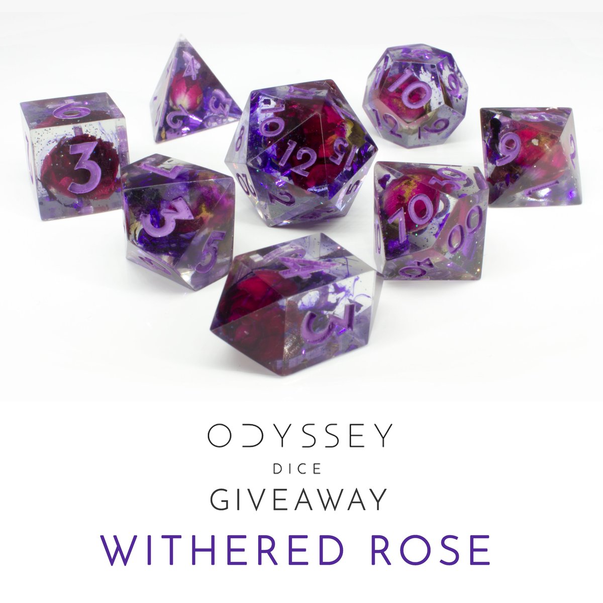 OdysseyDice's tweet image. We love working with inserts and this is the last of the giveaways with them. This one ends August 1st at 12PM EST. Good luck everyone!

To enter:

1. Follow us
2. Like + RT this post

We're also giving away a second set over on Instagram!

#dnd #dice #ttrpg