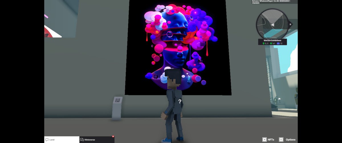 frey_alex1's tweet photo. @TheSandboxGame @MOCDA_ I just participated in the #TheSandbox weekly contest for a chance to win 200 mSAND! Here is my favorite piece from the ‘Impossible Worlds’ exhibition, check out my screenshot below!
👇

 So hard play this map=)  @TheSandboxGame https://t.co/3rQHaGuQB6