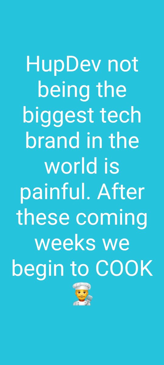 patrickodeyy's tweet image. @Hupdevtech 🚀🚀