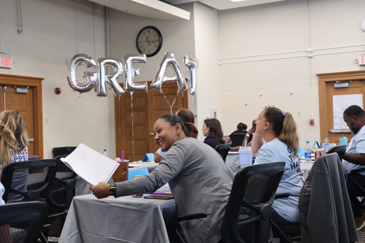StChasCitySch's tweet photo. SCSD admins have been collaborating and prepping for the upcoming school year the past 2 days at the Benton Admin Center as part of their annual "Admin Retreat".  Lots of ideas, teamwork and training have been taking place. 2022-23 is going to be a GREAT school year. #SCSDgreat https://t.co/ca6Cncafgu