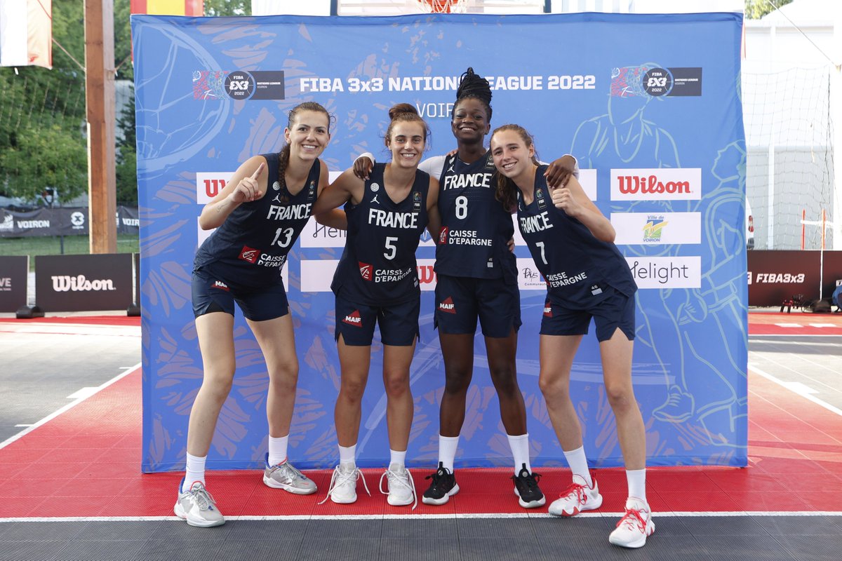 T’ES PAS CONTENT ? TRIPLÉ.

L'Équipe de France féminine U23 s'adjuge les trois premiers stops de la <a href="/FIBA3x3/">3x3 Basketball | FIBA3x3</a> Nations League U23 ! 🇫🇷😤