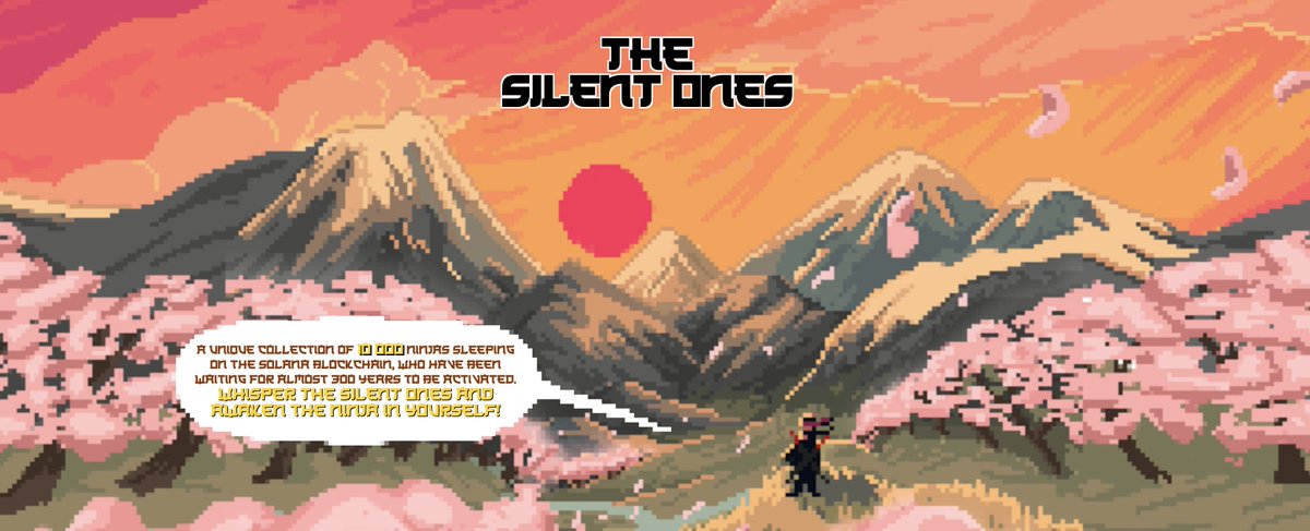 The Silent Ones NFT tweet media