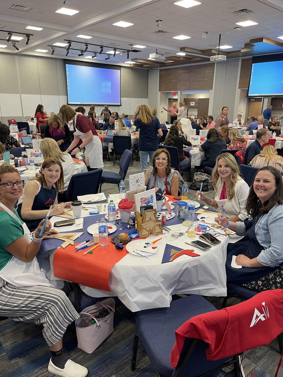 .<a href="/Allen_ISD/">Allen ISD</a> 2022-23 Leadership Retreat! #PaintingOurStory 🦅