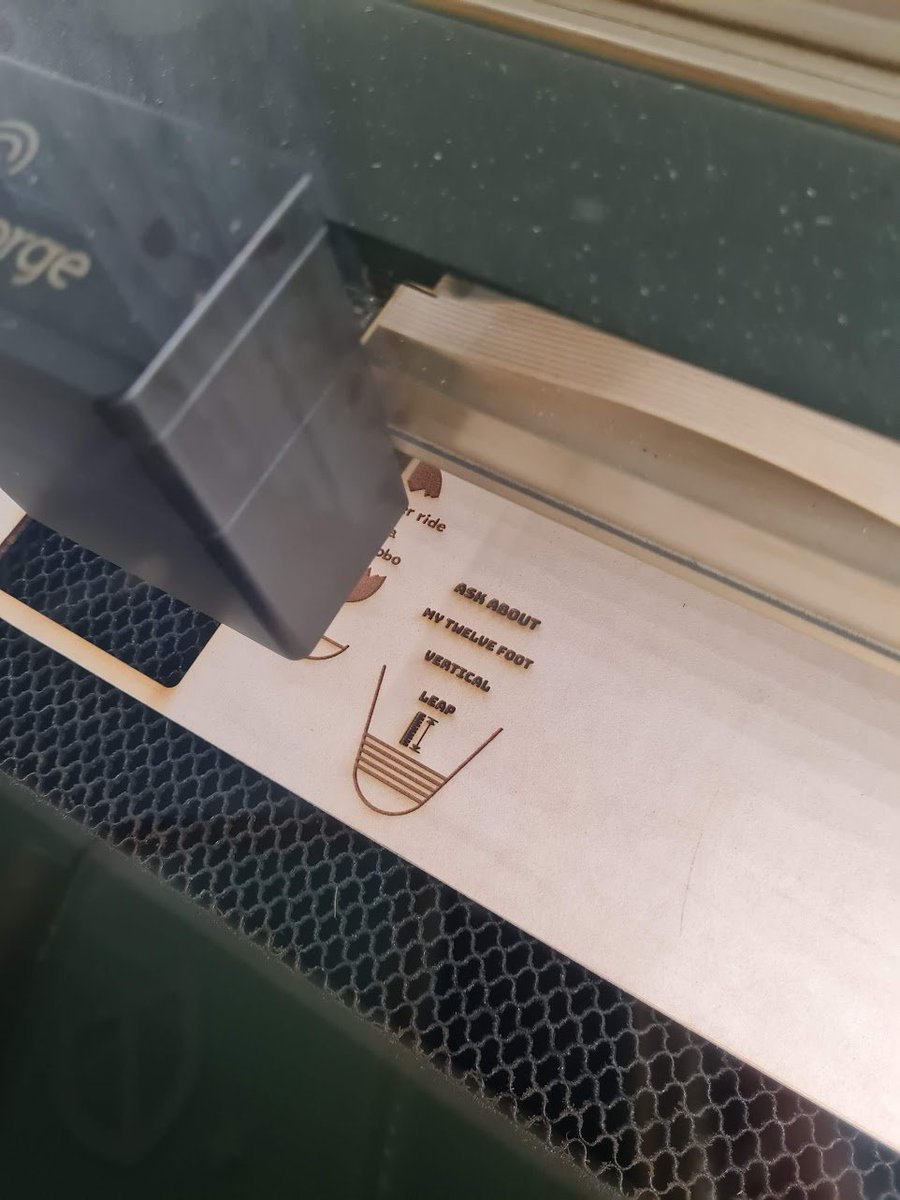 izzybellgee's tweet image. we're trying to clean out the office of spare wood... anyone interested in custom white plywood keychains? im willing to put pretty much anything on them im just out of ideas lmao
examples (including some on the laser at the moment):