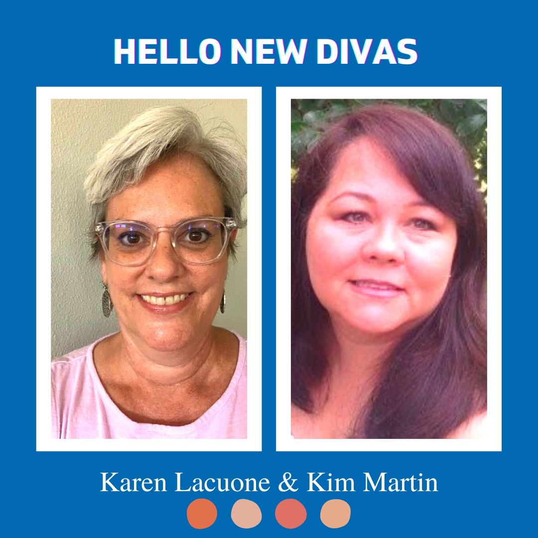 ThrivewellSa's tweet photo. Hello to new Divas Karen and Kim. ✨ Help us give them a warm Thrivewell  greeting. ✨

#DivaProgram #ThriveWellSA https://t.co/2sN6m23scw