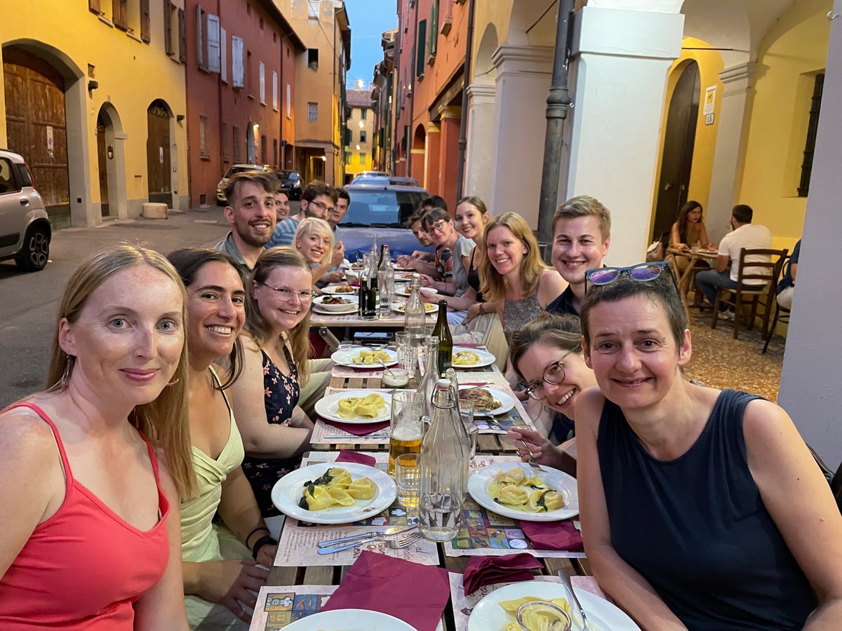 Tres tortellini 🥟 With Leuven and Tilburg group #IMPS2022