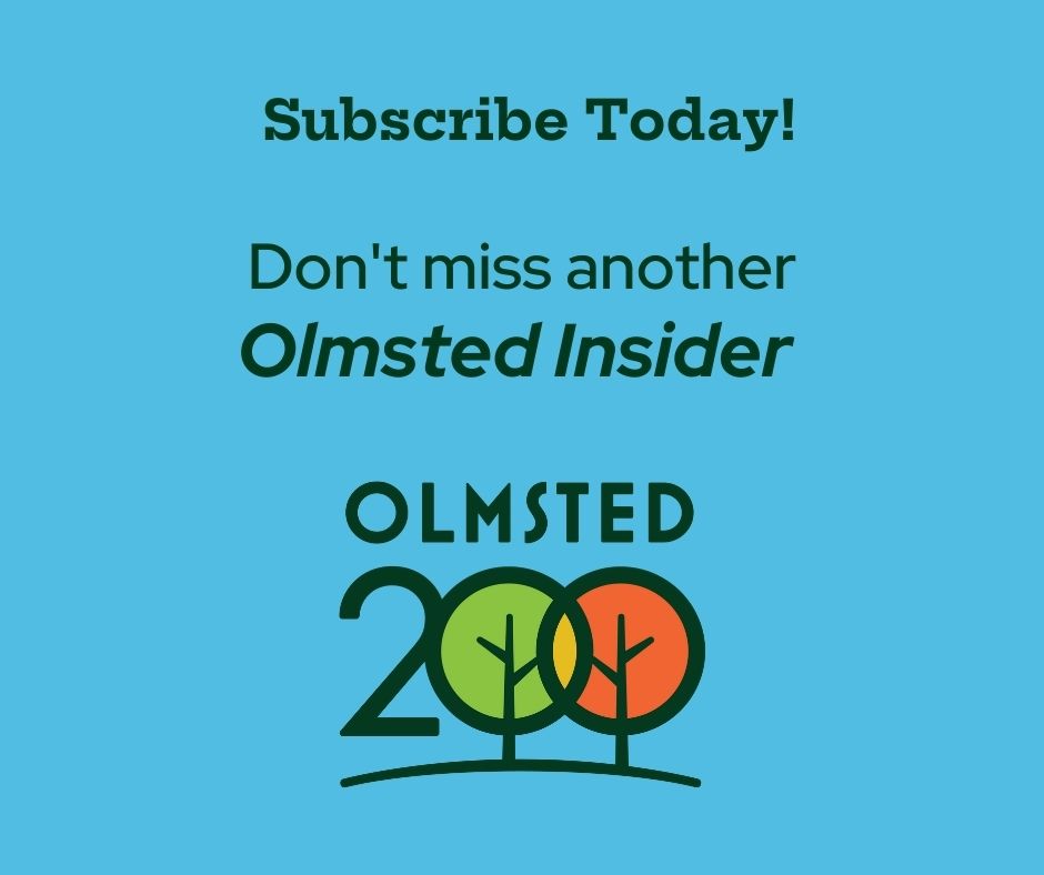 Frederick Law Olmsted had so much to say about parks, people, equity and access....just like the #Olmsted200 newsletter, which drops on the 15 of every month! Subscribe here: bit.ly/3y3cL2f