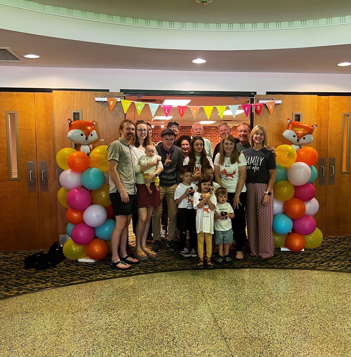 Please help us congratulate the Fox family from the Upper Cumberland Region on completing their recent adoption.