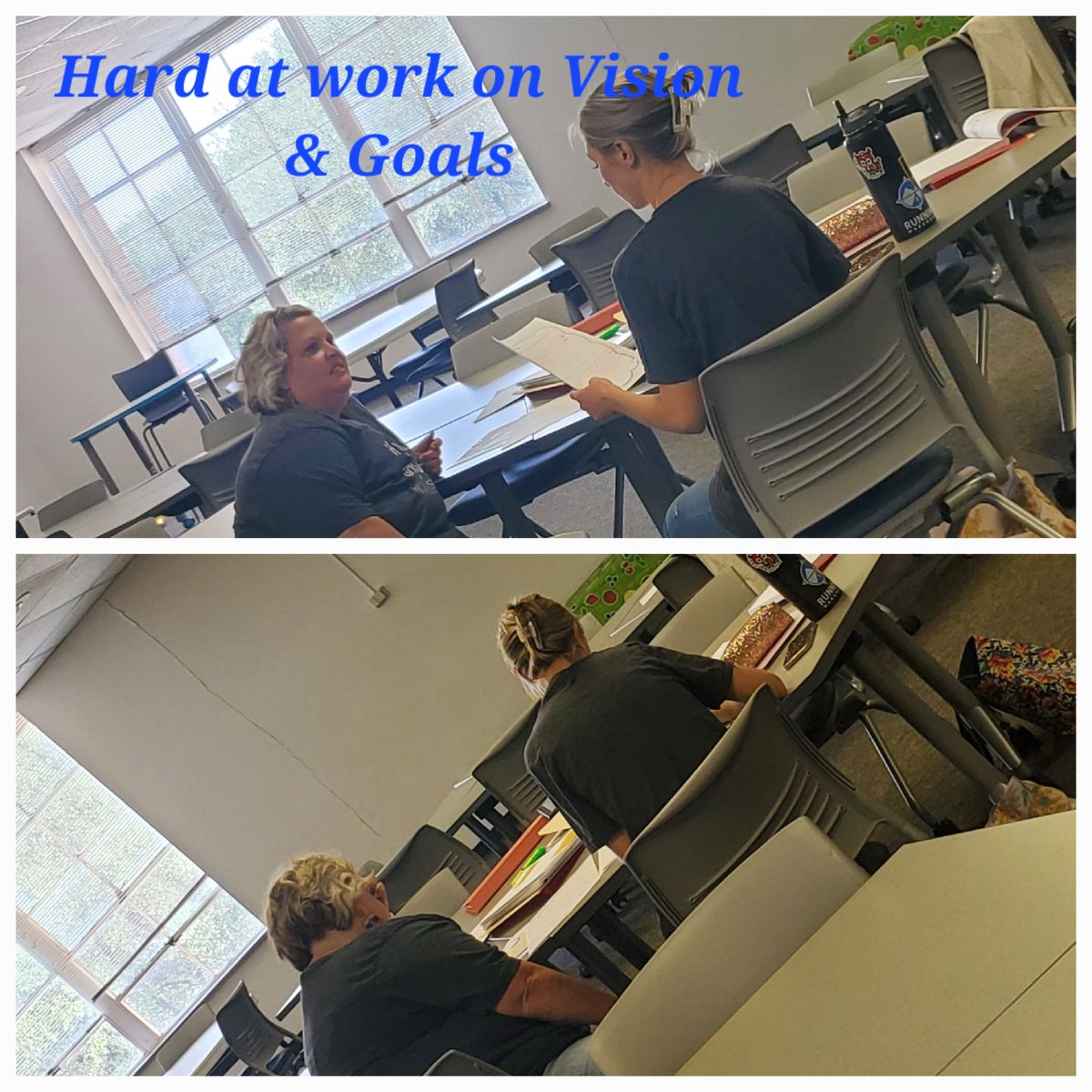 akin_laura's tweet photo. @EllieJefferson4 JefferLynn will be an awesome coteach team! They have filled their brains with knowledge! I am so excited to see their partnership this year! @kellie_hare @3mwalkerMwalker @Region9ESC @WFISDschools @MilamBengals @PaulaKluth @julie_causton https://t.co/NpahiMviPW
