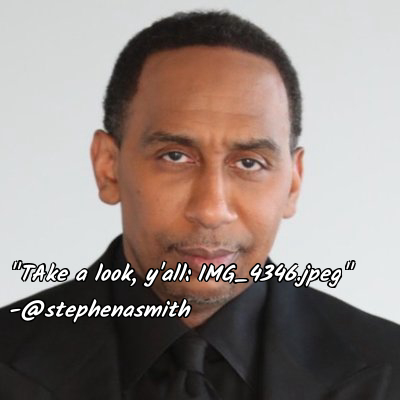Quotify_this's tweet photo. @stephenasmith @Kamera_Sutra https://t.co/5lAx3JKJI8