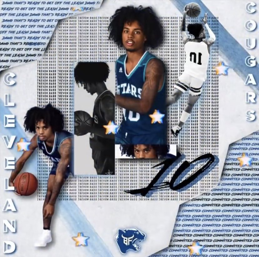 CleveStCCBball's tweet photo. Excited to welcome 5’11 PG Trevon Bass (@TrevonBass2) of Siegel HS (TN) to the Cougar Family!! Quick, shifty and high level court vision will make for a tough matchup all season!! #HARD2HANDLE #GOCOUGARS 🔵⚪️🔵 https://t.co/M2Spfkt5OO