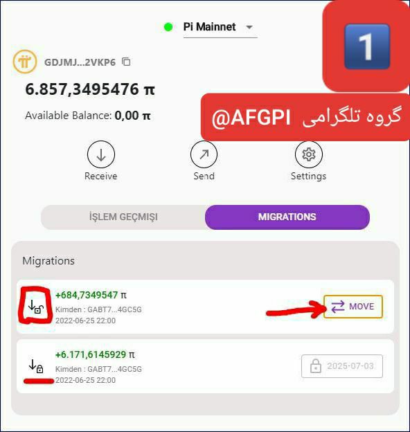 jamila_go's tweet photo. Pioneer Migrated Picoin.
After completing the mainnet/checklist option 7 and transferring your transferable balance to wallet and the 14 day suspension has passed, they will return to the wallet and to use the unlocked balance. https://t.co/6gbsKY7xvP