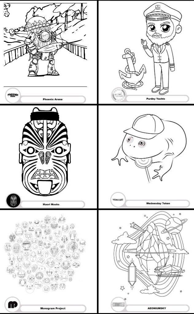 Dis₳strid ✨️ (@disastrid_web3) on Twitter photo An extract from <a href="/CardanoInColor/">Cardano in Color - Mint Closed!</a> coloring book
-all profits to charity
-doxxed team
-artwork from 55 #cnft projects
Here:
@ArenaPhoenix
<a href="/purdey_yachts/">Purdey Yachts - MINT IS LIVE!</a>
<a href="/MaoriMasks/">Maori Masks</a>
<a href="/WednesdayDude1/">Wednesday Token</a> <a href="/monogramproject/">monogramproject</a>
<a href="/aeoniumsky/">aeoniumsky</a>
And more..
10 ADA,mint live
Let's show what we can do #CNFTCommunity An extract from <a href="/CardanoInColor/">Cardano in Color - Mint Closed!</a> coloring book
-all profits to charity
-doxxed team
-artwork from 55 #cnft projects
Here:
@ArenaPhoenix
<a href="/purdey_yachts/">Purdey Yachts - MINT IS LIVE!</a>
<a href="/MaoriMasks/">Maori Masks</a>
<a href="/WednesdayDude1/">Wednesday Token</a> <a href="/monogramproject/">monogramproject</a>
<a href="/aeoniumsky/">aeoniumsky</a>
And more..
10 ADA,mint live
Let's show what we can do #CNFTCommunity