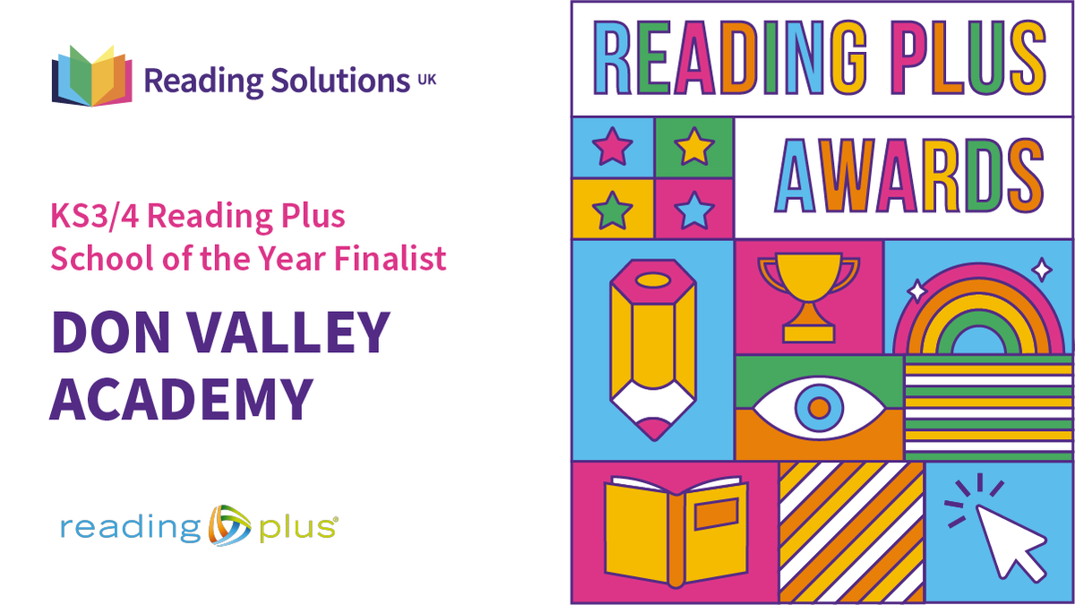 DaisyEduUK's tweet photo. Well done to Don Valley Academy @DeltaDonValley, for being shortlisted as a finalist for the Reading Plus School of the Year (KS3-KS4) award!🙌🤩

#RPAwards🏆 https://t.co/ThAJNJRuwa